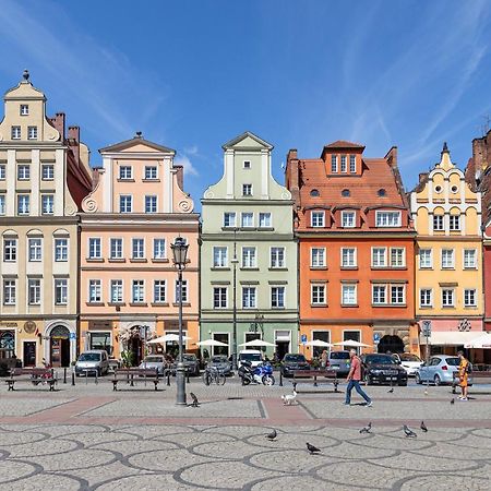 Prywatne Studio Dla 4 Osob Z Widokiem Na Rynek I Plac Solny! Вроцлав Екстериор снимка