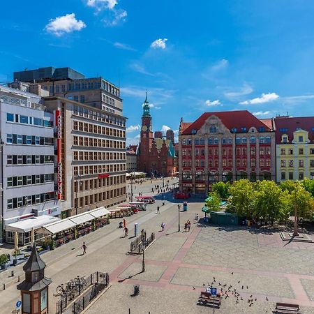 Prywatne Studio Dla 4 Osob Z Widokiem Na Rynek I Plac Solny! Вроцлав Екстериор снимка